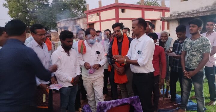 कोटा तहसील साहू संघ के द्वारा आज केंद्र नवागांव में युवा प्रकोष्ठ का गठन किया गया