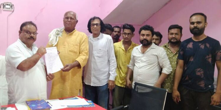 कोटा के नगर पंचायत पूर्व दो बार अध्यक्ष रहे अरुण महाराज ने कोटा विधानसभा से दिया अपना आवेदन..