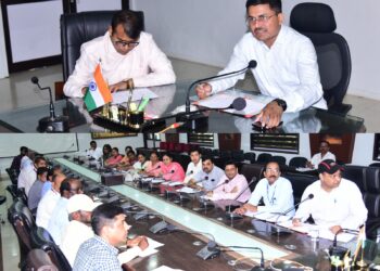 *कलेक्टर ने की महतारी वंदन योजना की समीक्षा4.28 लाख फार्म जमा, 32 हजार की आधार सीडिंग बाकी तीन दिनों में अभियान चलाकर शत प्रतिशत सीडिंग कराने निर्देश*