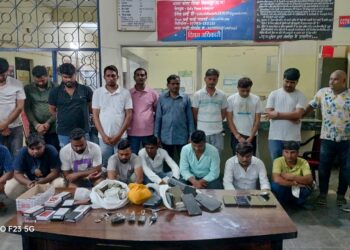 जुआ खेलने वालो पर बिलासपुर पुलिस का प्रहार थाना कोटा क्षेत्र में हुई कार्यवाही 