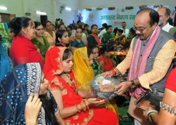 *हरेली की उमंग के बीच जनसमस्या निवारण शिविर में पहुंचे उप मुख्यमंत्री श्री अरुण साव*