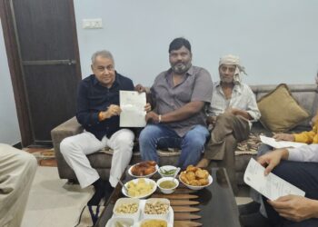 नवरात्रि के इस पावन अवसर पर तखतपुर विधायक धर्मजीत सिंह जी द्वारा बनाए गए भवानी प्रसाद मिश्रा (भानु ) को विधायक प्रतिनिधि तखतपुर