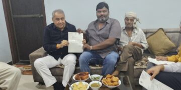 नवरात्रि के इस पावन अवसर पर तखतपुर विधायक धर्मजीत सिंह जी द्वारा बनाए गए भवानी प्रसाद मिश्रा (भानु ) को विधायक प्रतिनिधि तखतपुर