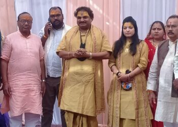 करगी रोड कोटा संगीतमय श्रीमद् भागवत कथा का भव्य आयोजन सार्वजनिक भागवत कथा 25 नवंबर से 1 दिसंबर वेंकटलाल अग्रवाल के प्रांगण में कथा प्रवक्ता पूज्य शिप्रता त्रिपाठी जी कथा व्यास आचार्य श्रीकांत त्रिपाठी जी द्वारा कार्यक्रम किया जा रहा है