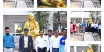 *शहीदों को जिला कार्यालय में दी गई मौन श्रद्धांजलि