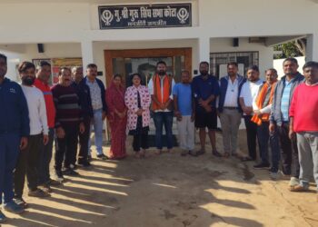 युवा मोर्चा कोटा के द्वारा वीर बाल दिवस 26 दिसंबर को मनाया जाना हैं जिसके लिए एक दिन पूर्व कोटा मंडल के द्वारा गुरुद्वारे मे साफ सफाई किया गया जिसमें प्रभारी के रूप में युवा मोर्चा जिला अध्यक्ष ऋषभ चतुर्वेदी जी की उपस्थिति रही कोटा मे प्रथम आगमन पर युवा मोर्चा के द्वारा स्वागत किया गया