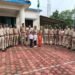 कोटा थाना प्रभारी टीआई शशिकांत भारद्वाज ने राष्ट्रीय ध्वज फहराया। ध्वजारोहण के बाद पुलिस अधिकारी-कर्मचारियों ने राष्ट्रगान गाकर देश के प्रति सम्मान और समर्पण का संदेश दिया।